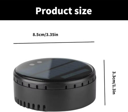 Solar Power/USB Air Purifiers For Purifying Car Interior Air Removing Odor And Formaldehyde Quiet For Office