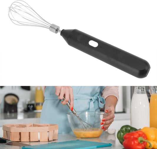 Electric Egg Beater, Cordless Hand Mixer 3 Speeds for Home Baking