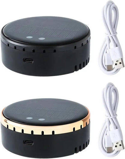 Solar Power/USB Air Purifiers For Purifying Car Interior Air Removing Odor And Formaldehyde Quiet For Office